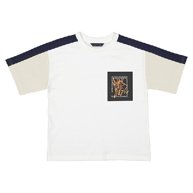 Camiseta m/c blocking