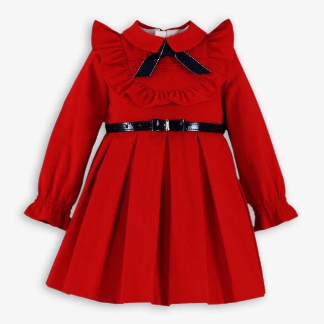 VESTIDO INFANTIL ROJO
