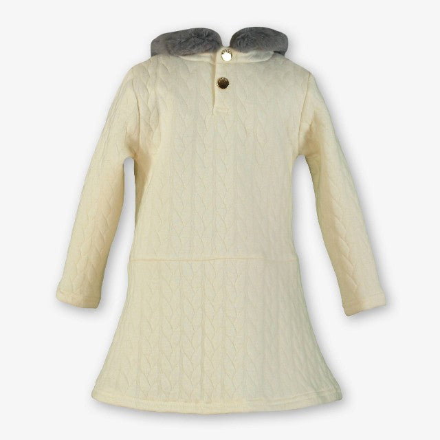 VESTIDO INFANTIL BEIG