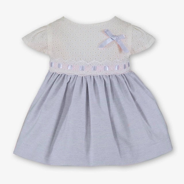 VESTIDO BEBE BLANCO