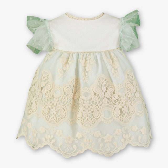 VESTIDO BEBE VERDE