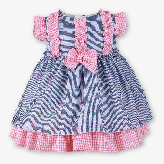 VESTIDO BEBE AZUL