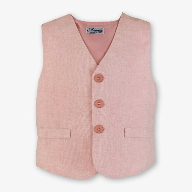 CHALECO INFANTIL NIÑO ROSA