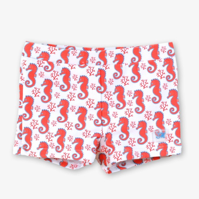 BOXER BEBE NIÑO NARANJA
