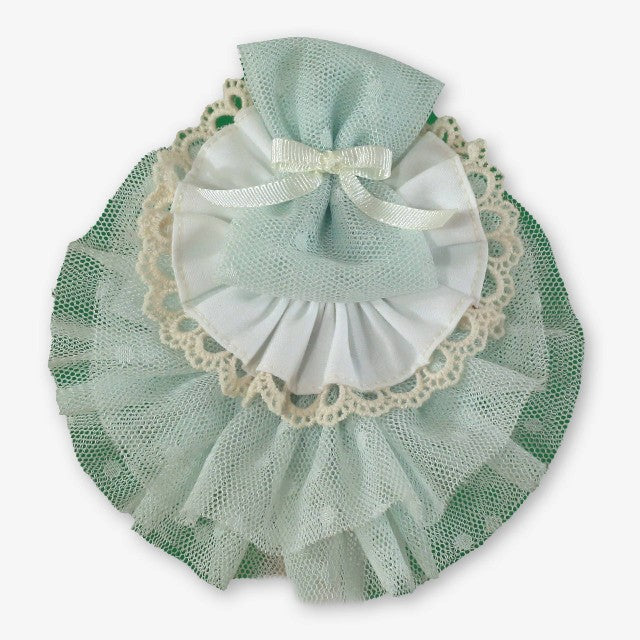DIADEMA -PINZA VERDE