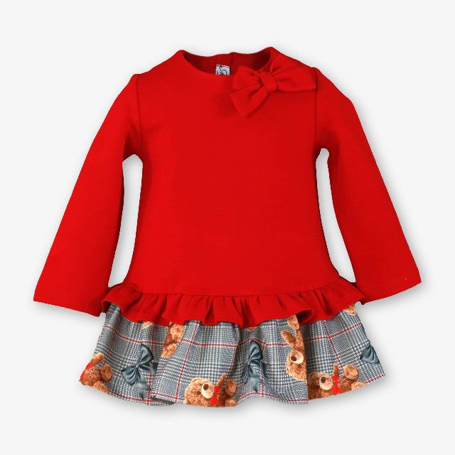 VESTIDO BEBE ROJO