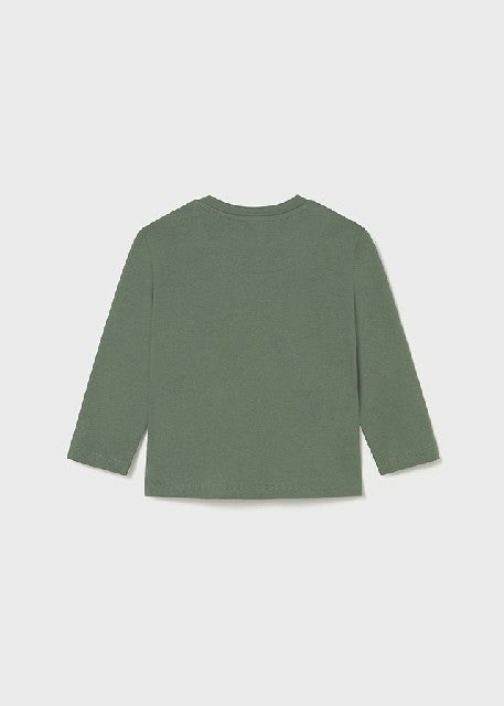 Camiseta m/l basica           Abeto