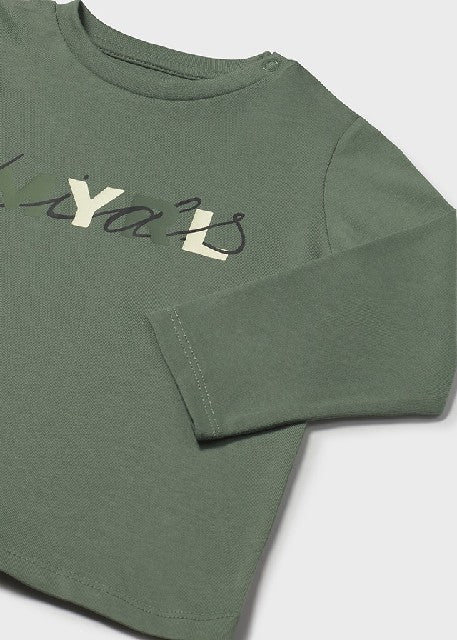 Camiseta m/l basica           Abeto