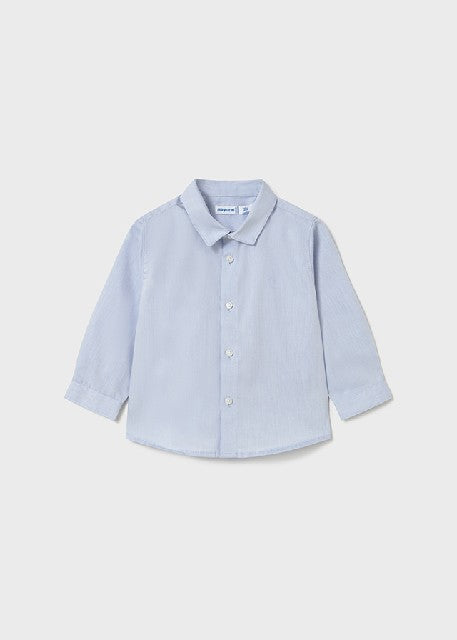 Camisa m/l basica             Celeste