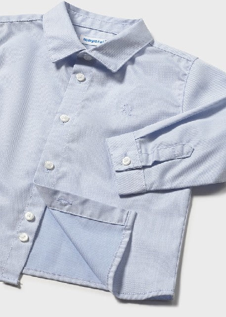 Camisa m/l basica             Celeste