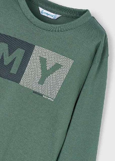 Camiseta m/l basica           Abeto