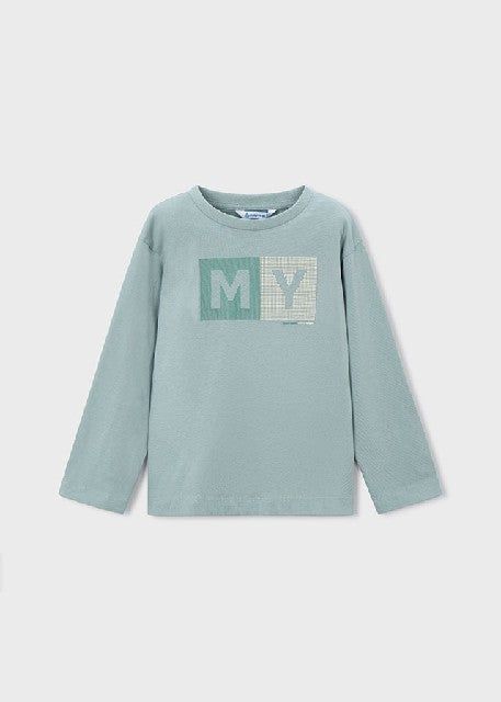 Camiseta m/l basica           Glaciar
