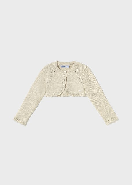 Bolero tricot basico