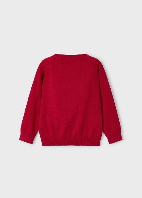 Jersey algodon basico c/redon Rojo