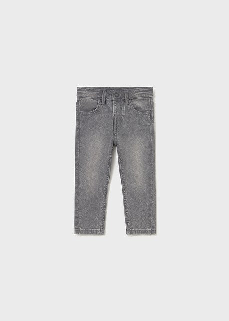 Pant. tejano slim fit basico  Gris