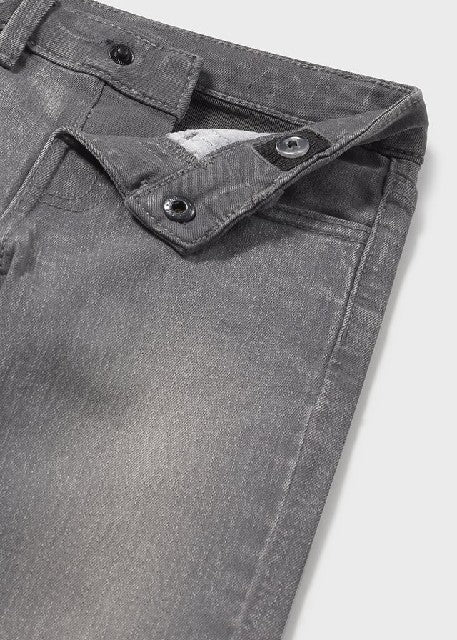 Pant. tejano slim fit basico  Gris