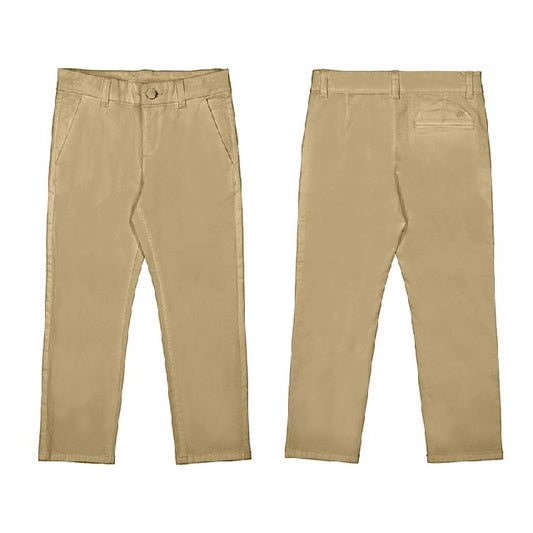 Pantalon chino sarga basico