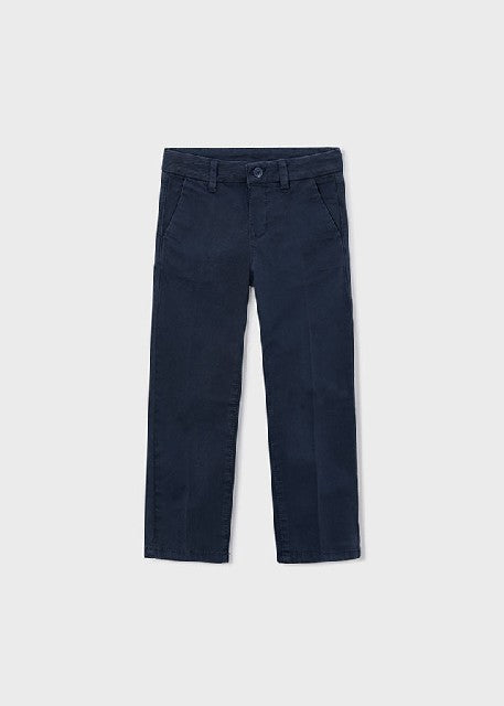 Pantalon chino basico         Marino