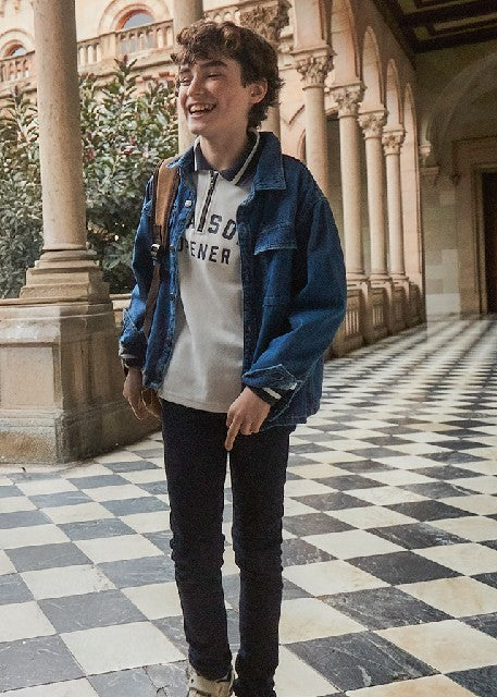 Pant. tejano slim fit basico  Dark