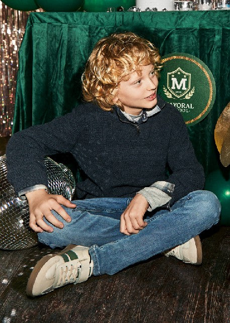 Pant. tejano slim fit basico  Steel