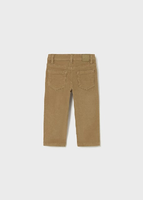 Pant. pana regular fit basico Madera