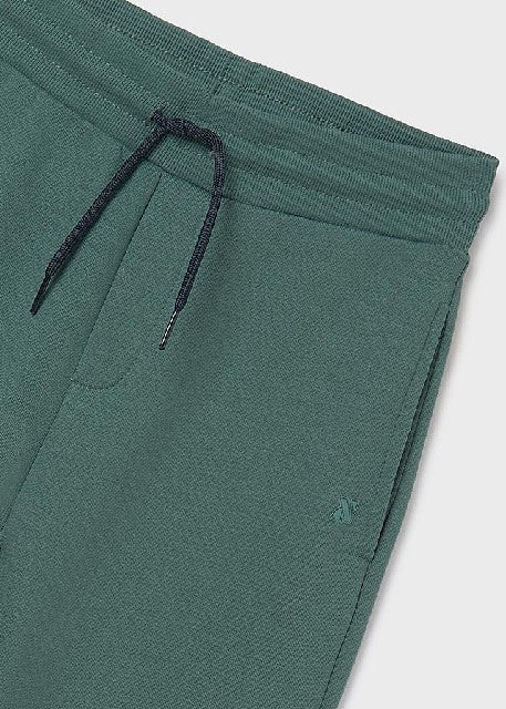 Pantalon felpa basico puños   Pino
