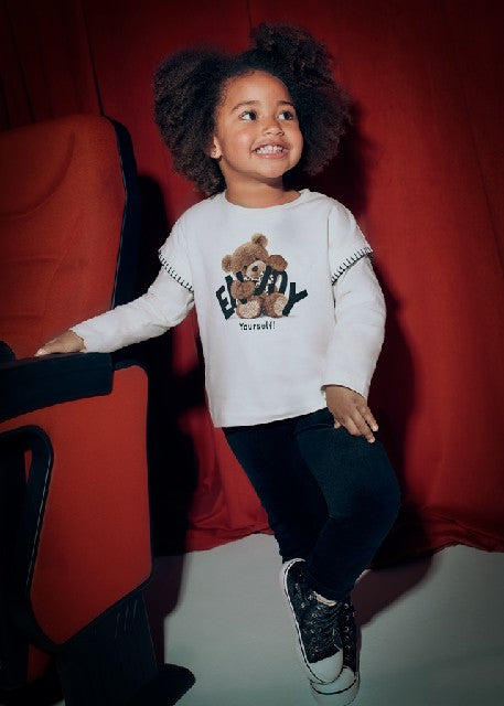 Leggings terciopelo basico    Negro