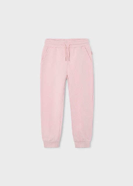 Pantalon felpa basico puños   Nude