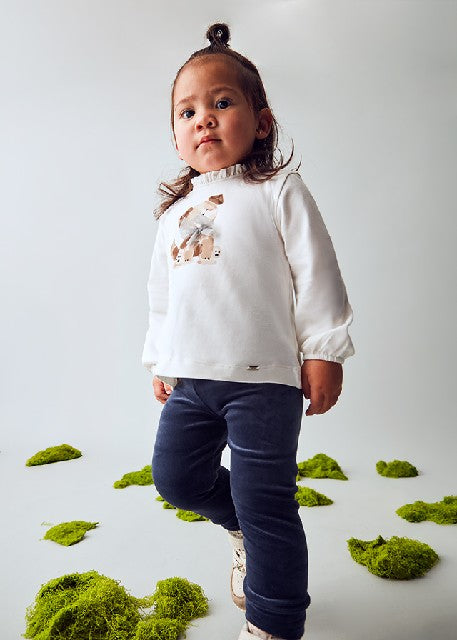 Leggings terciopelo basico    Marino