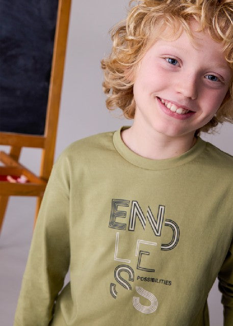 Camiseta m/l basica           Pesto