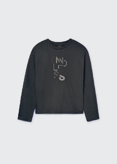 Camiseta m/l basica           Sombra