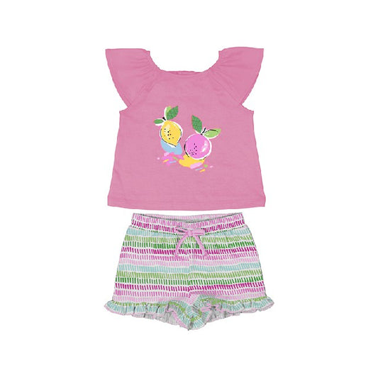 Conj. short estampado