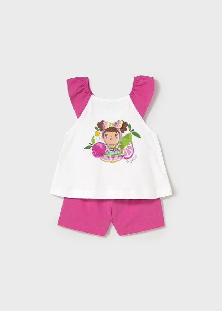 Conj. short aplique