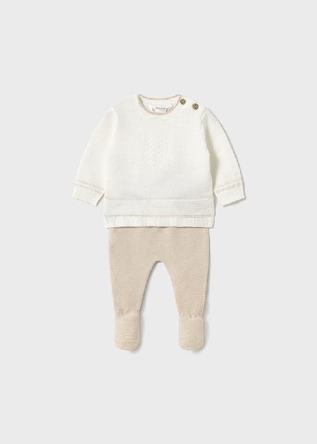 Conj. polaina tricot