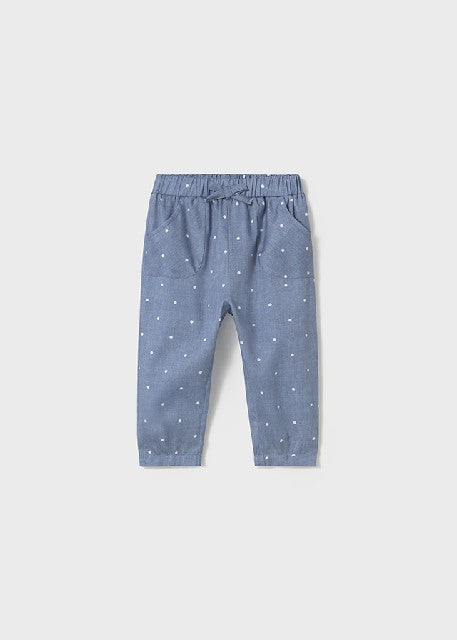 Pantalon largo estampado