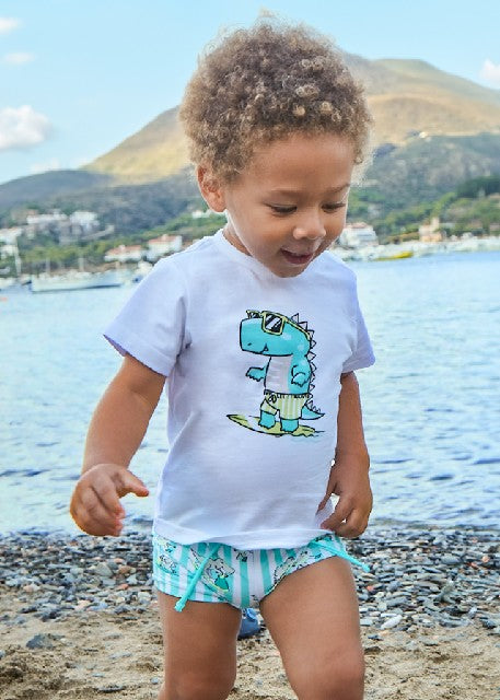 Conj. bañador camiseta