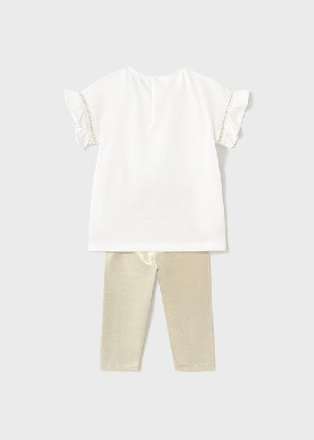 Conj. leggings vestir