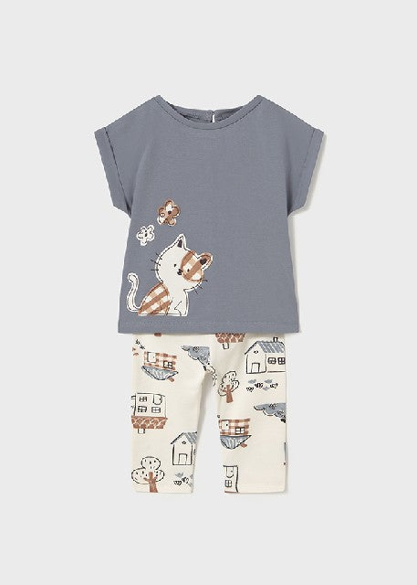 Conj. leggings estampado