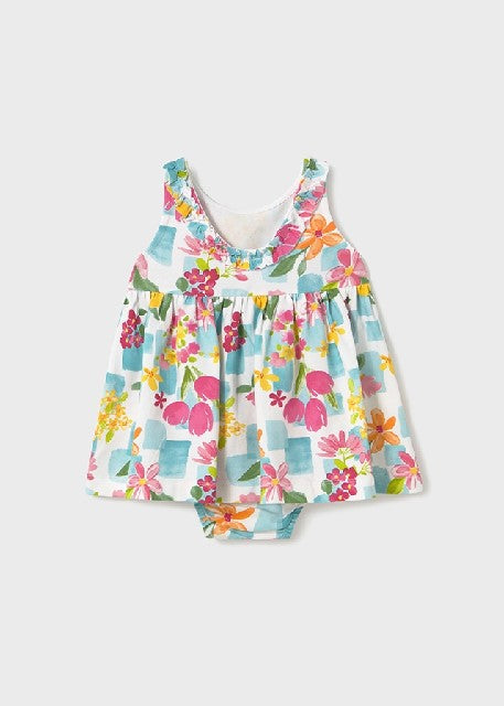 Vestido estampado con braguit