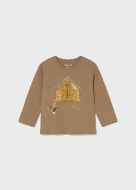 Camiseta m/l =play= granja    Caramelo