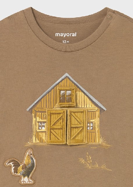 Camiseta m/l =play= granja    Caramelo