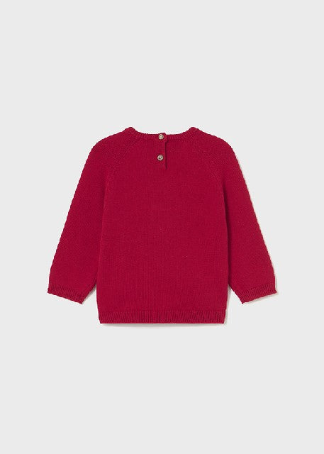 Jersey intarsia animal        Rojo