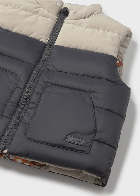 Chaleco reversible            Sombra