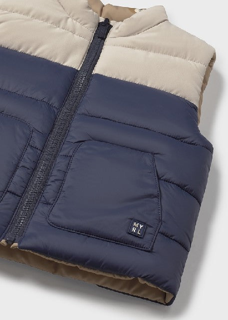 Chaleco reversible            Azul