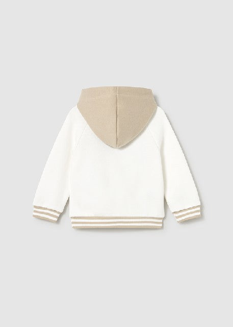 Pullover capucha              Nata