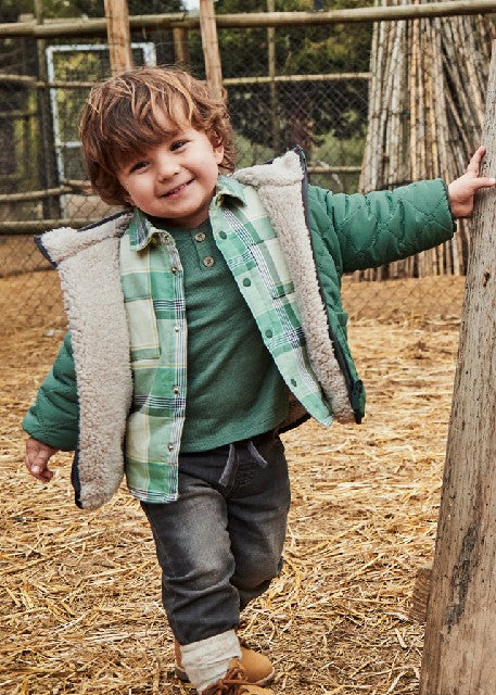 Chaqueton acolchado reversibl Abeto