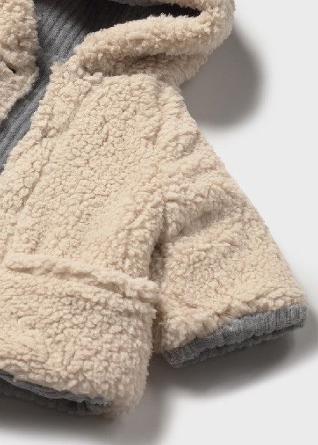 Abrigo reversible borrego     Granito