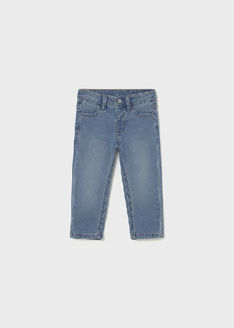 Pantalon soft denim           Medio