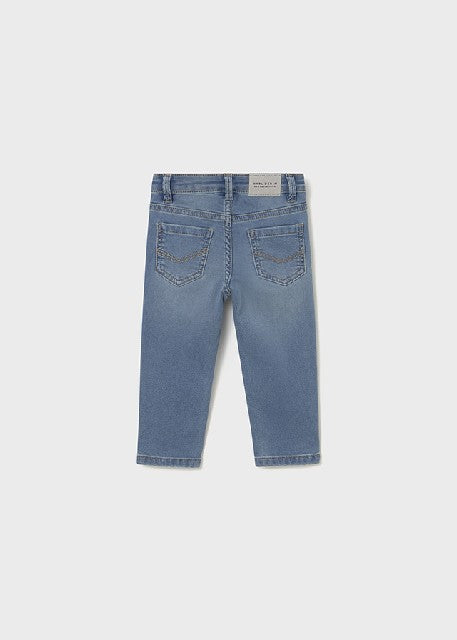 Pantalon soft denim           Medio