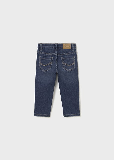 Pantalon soft denim           Oscuro